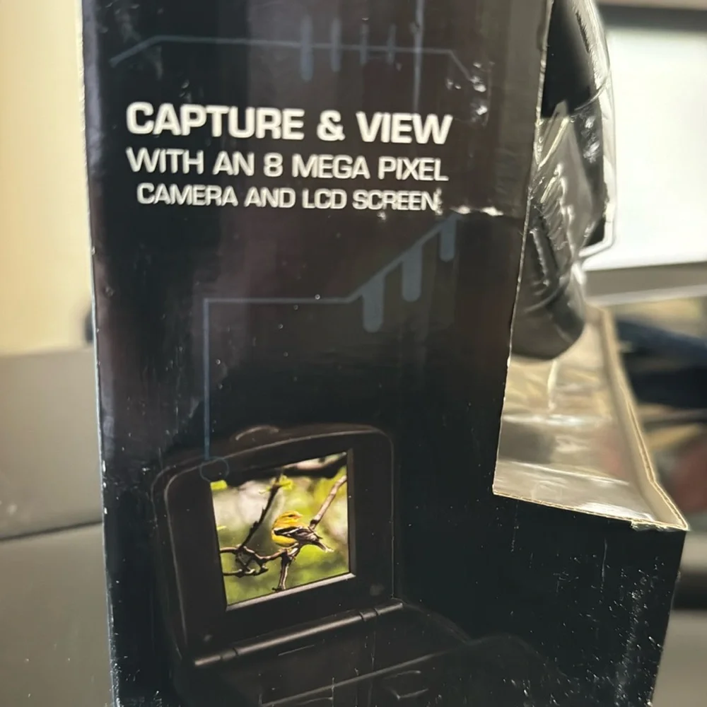 Vivitar 12x25 Dig-Cam Binoculars, NEW in Box, Capture Action Pics at Eve…